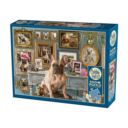 Jigsaw 500pc Cobble Hill - Frenchie 