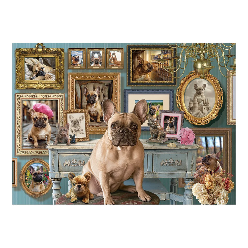 Jigsaw 500pc Cobble Hill - Frenchie 