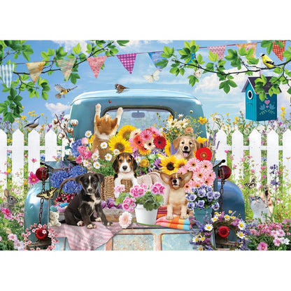 Jigsaw 500pc Cobble Hill - Country Truck in Summer 