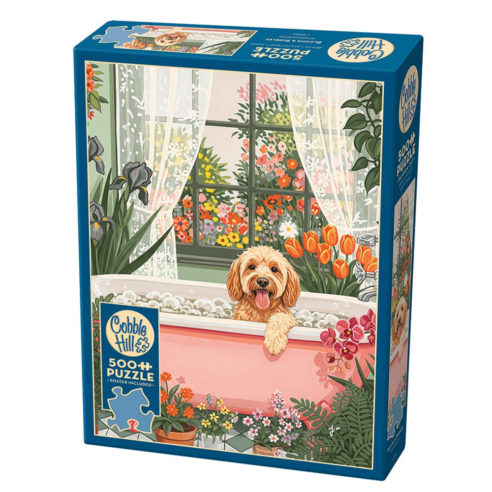 Jigsaw 500pc Cobble Hill - Blooms and Bubbles
