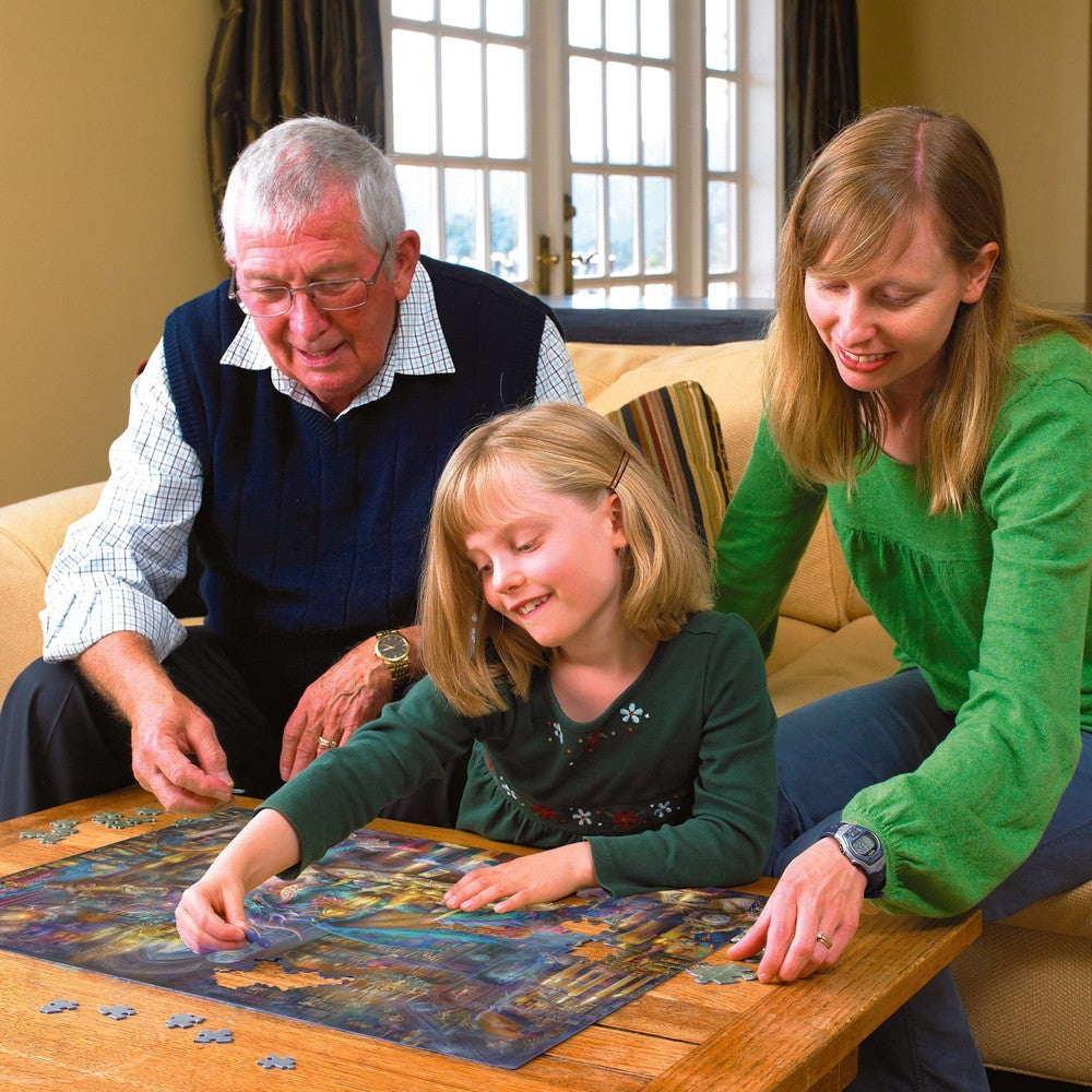 Jigsaw 350pc Cobble Hill - The Library Keeper (Family)