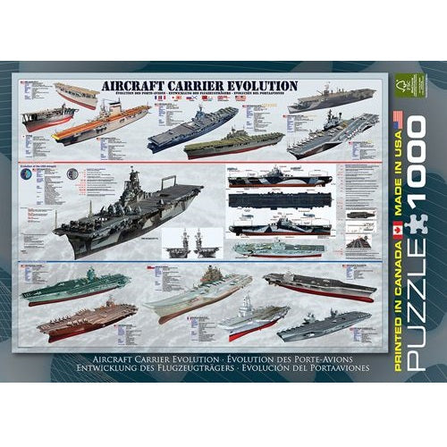 Jigsaw 1000pc - Aircraft Carrier