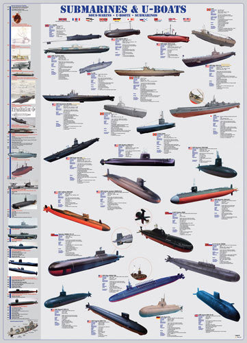 Jigsaw 1000pc - Submarines & U-Boats