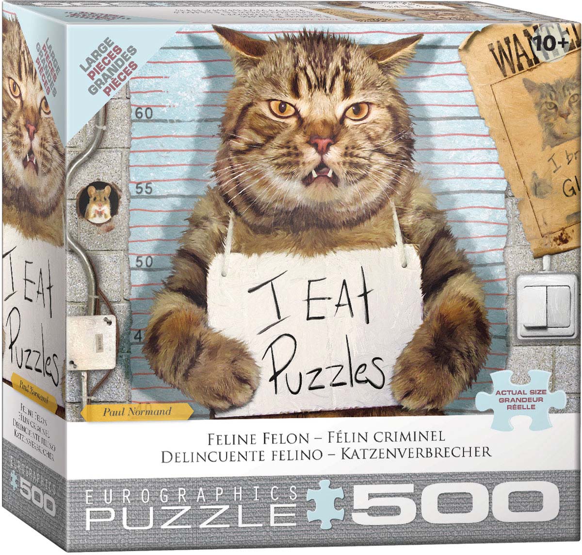 Jigsaw 500pcXL - Feline Felon