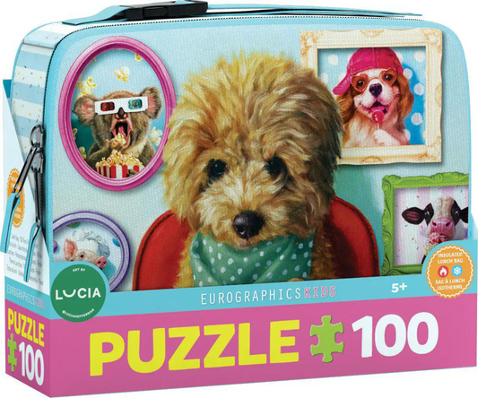 Jigsaw 100pc Lunch Box - Dinner Time
