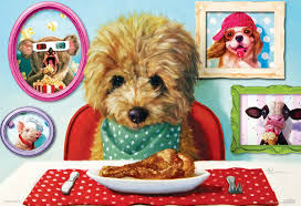 Jigsaw 100pc Lunch Box - Dinner Time