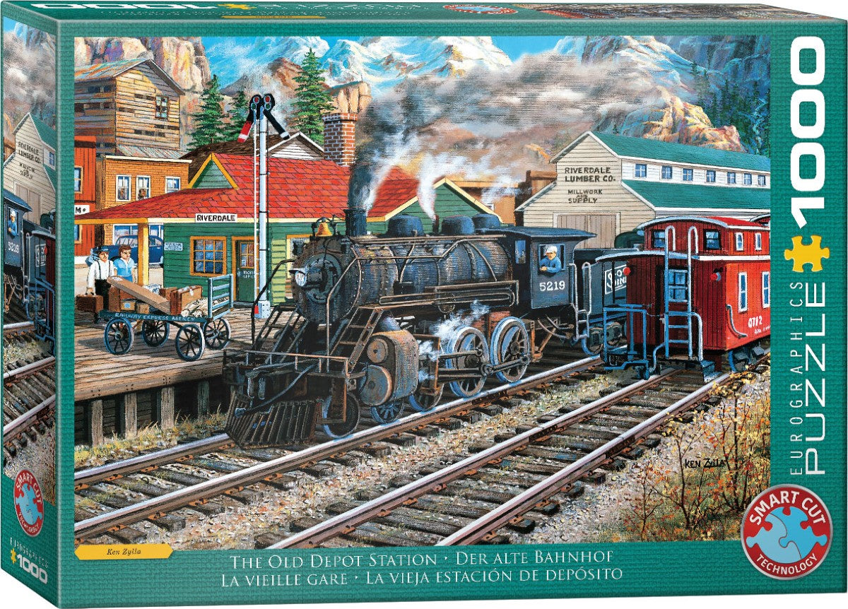 Jigsaw 1000pc Eurographics - The Old Depot Station