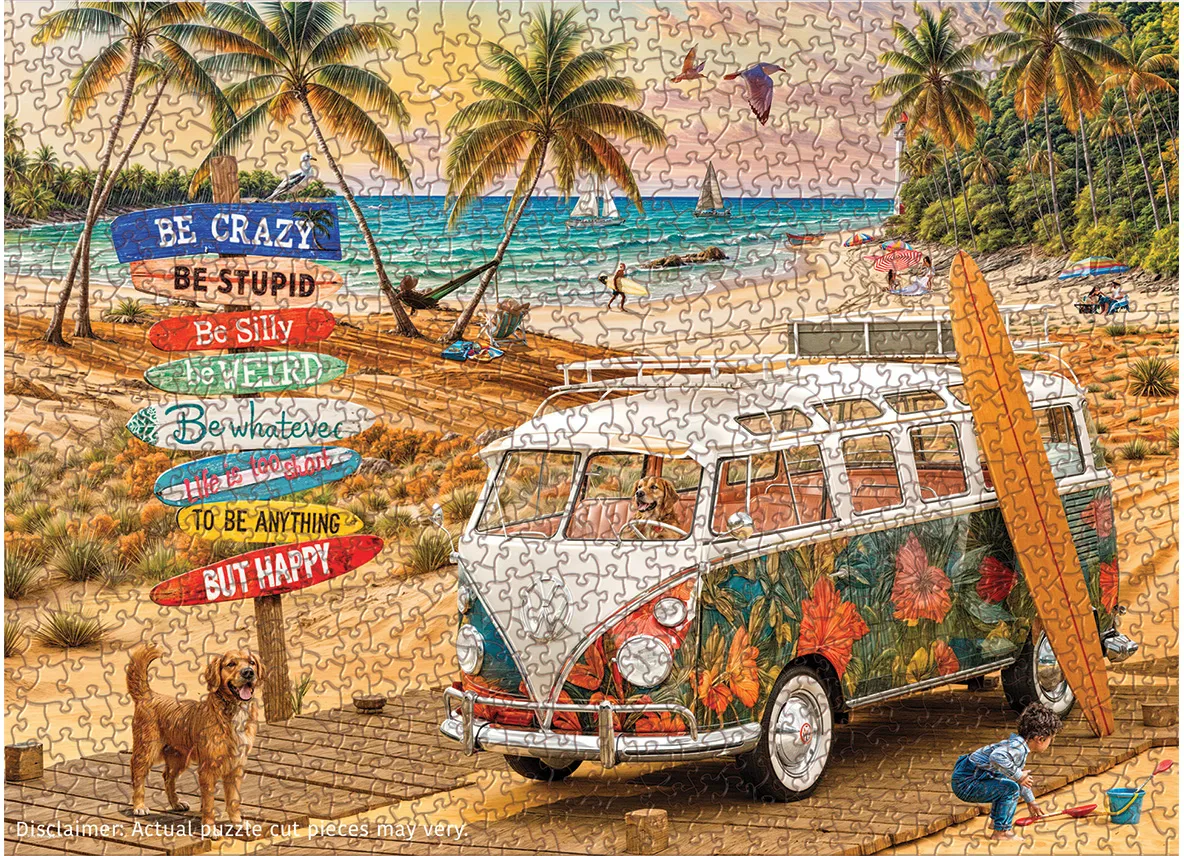 Jigsaw 1000pc Eurographics - VW Be Happy