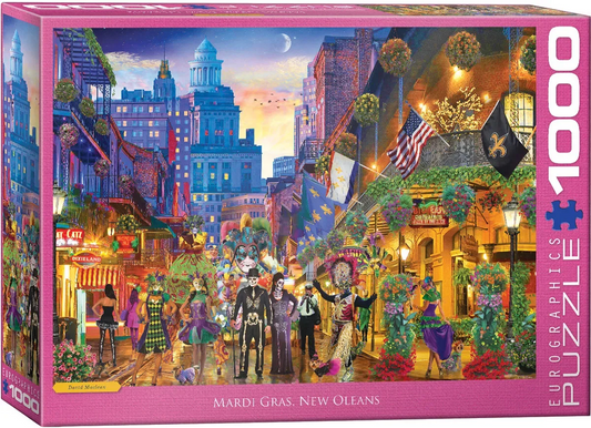 Jigsaw 1000pc Eurographics - Mardi Gra New Orleans