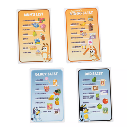 Bluey Shopping List Game