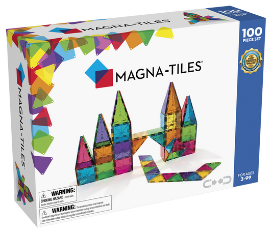 Magna-Tiles Classic 100 Piece Set