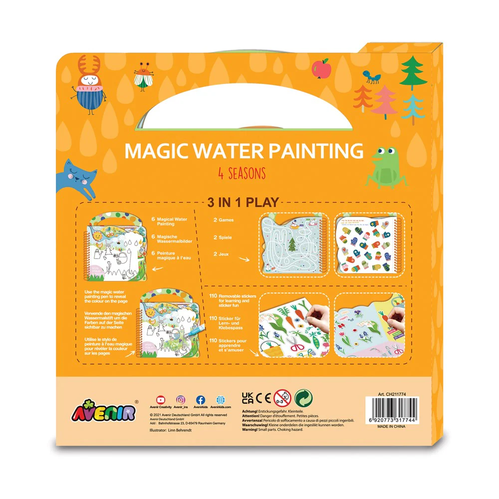 Magic Water Painting - 4 Seasons