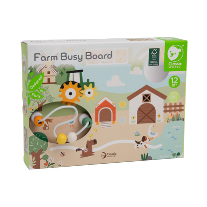 Classic Word - Farm Busy Board