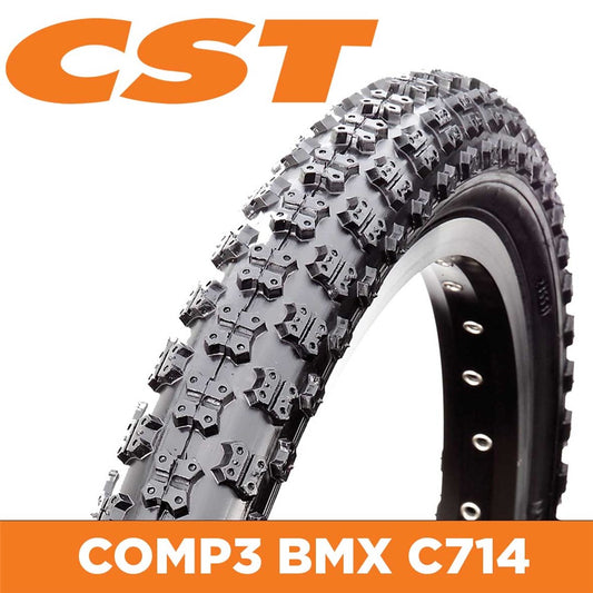 CST Tyre Comp3 BMX (C714) - 20 x 1.75