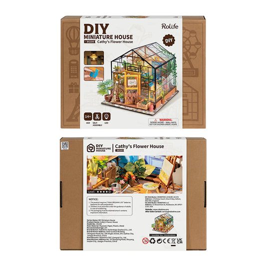 DIY Miniature House Cathy's Flower House