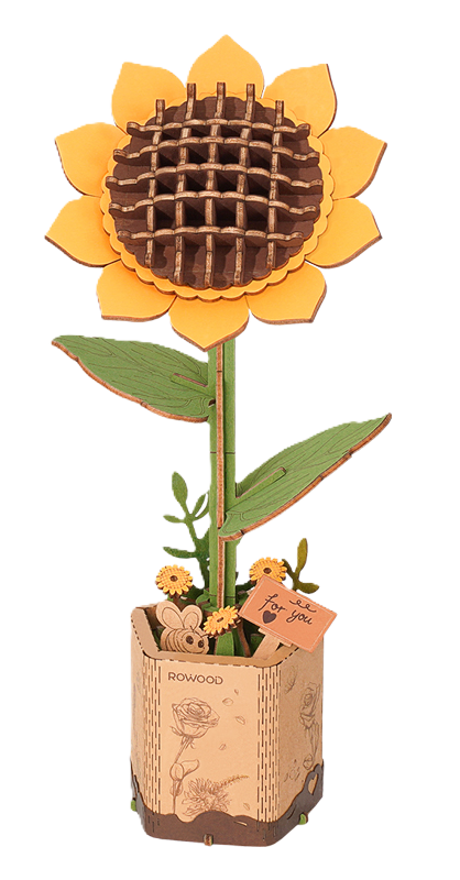 Wood Bloom Sunflower Kit