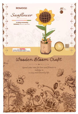 Wood Bloom Sunflower Kit