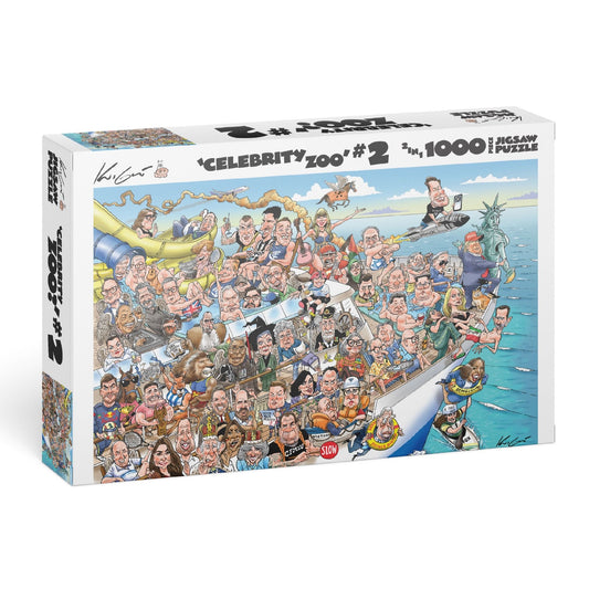 Jigsaw 1000pc Mark Knight Celebrity Zoo #2