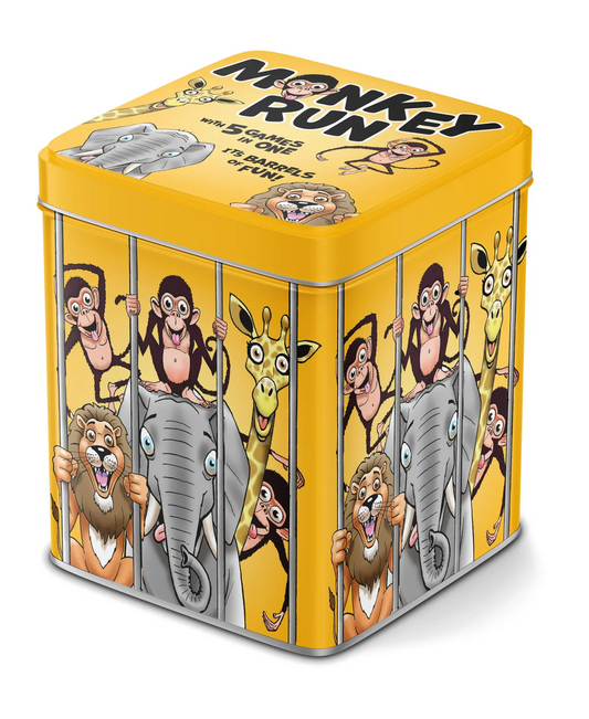 Monkey Run in a Tin