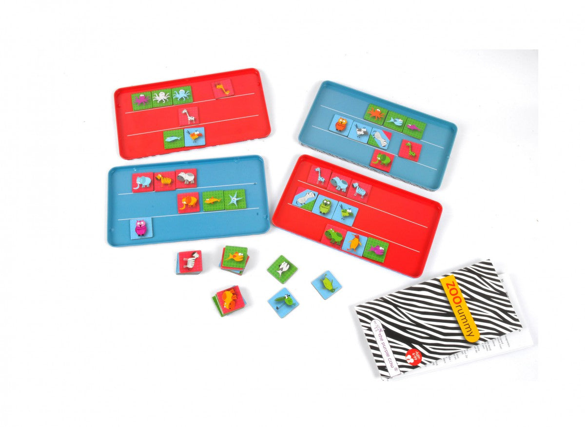 Magnetic Rummy - Zoo 