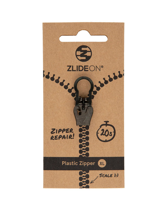 Zip replacement plastic x- large black