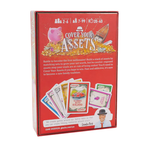 Cover Your A$$ets Card Game