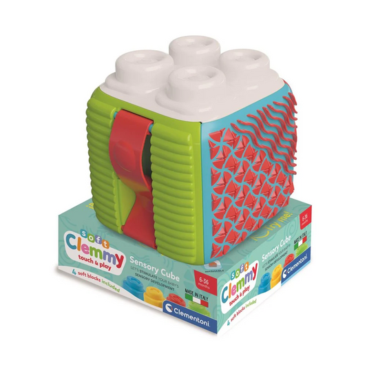 Soft Clemmy Sensory Activity Cube