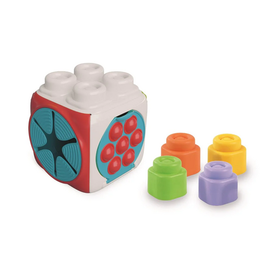 Soft Clemmy Sensory Activity Cube