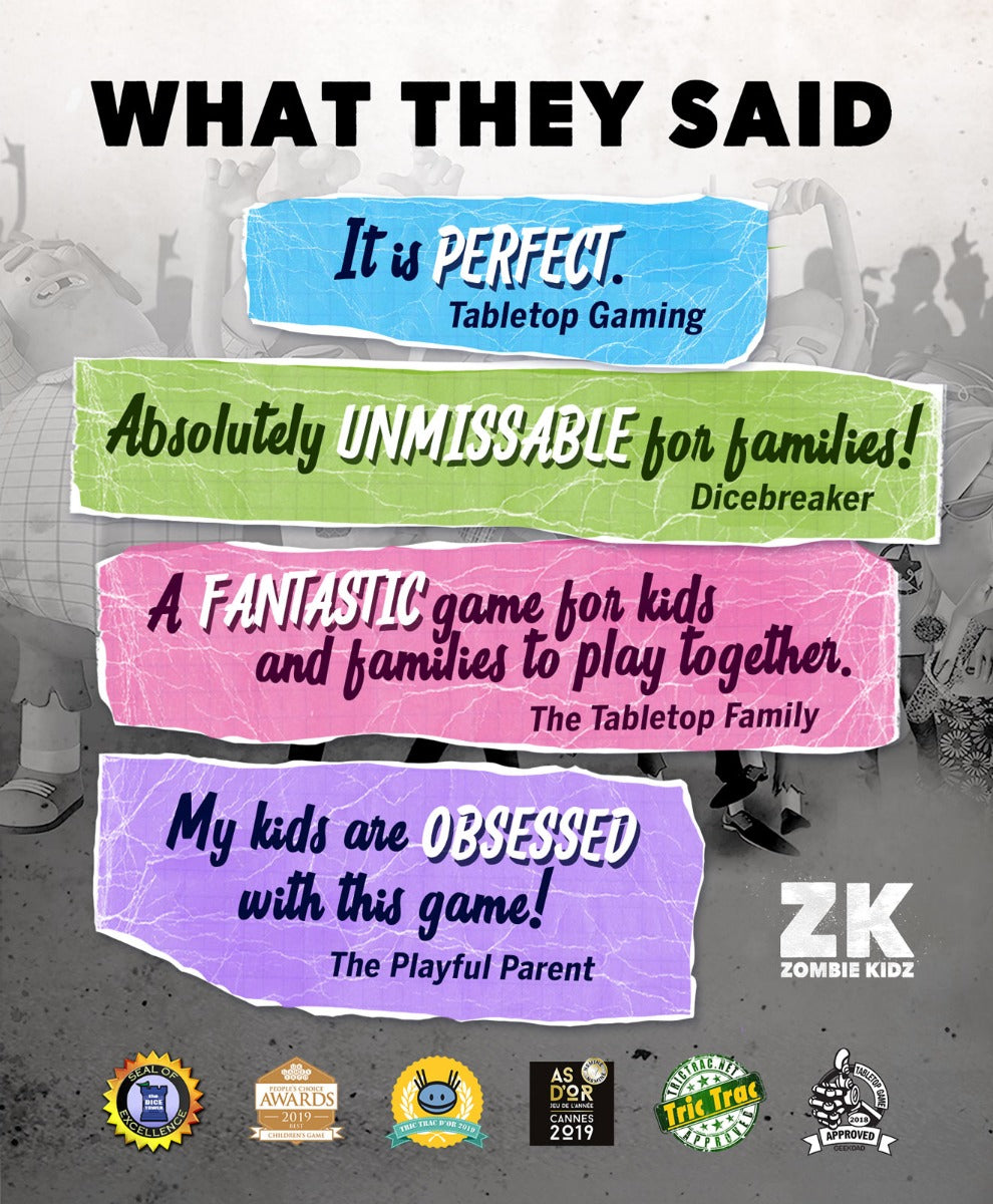 Zombie Kidz Evolution Board Game