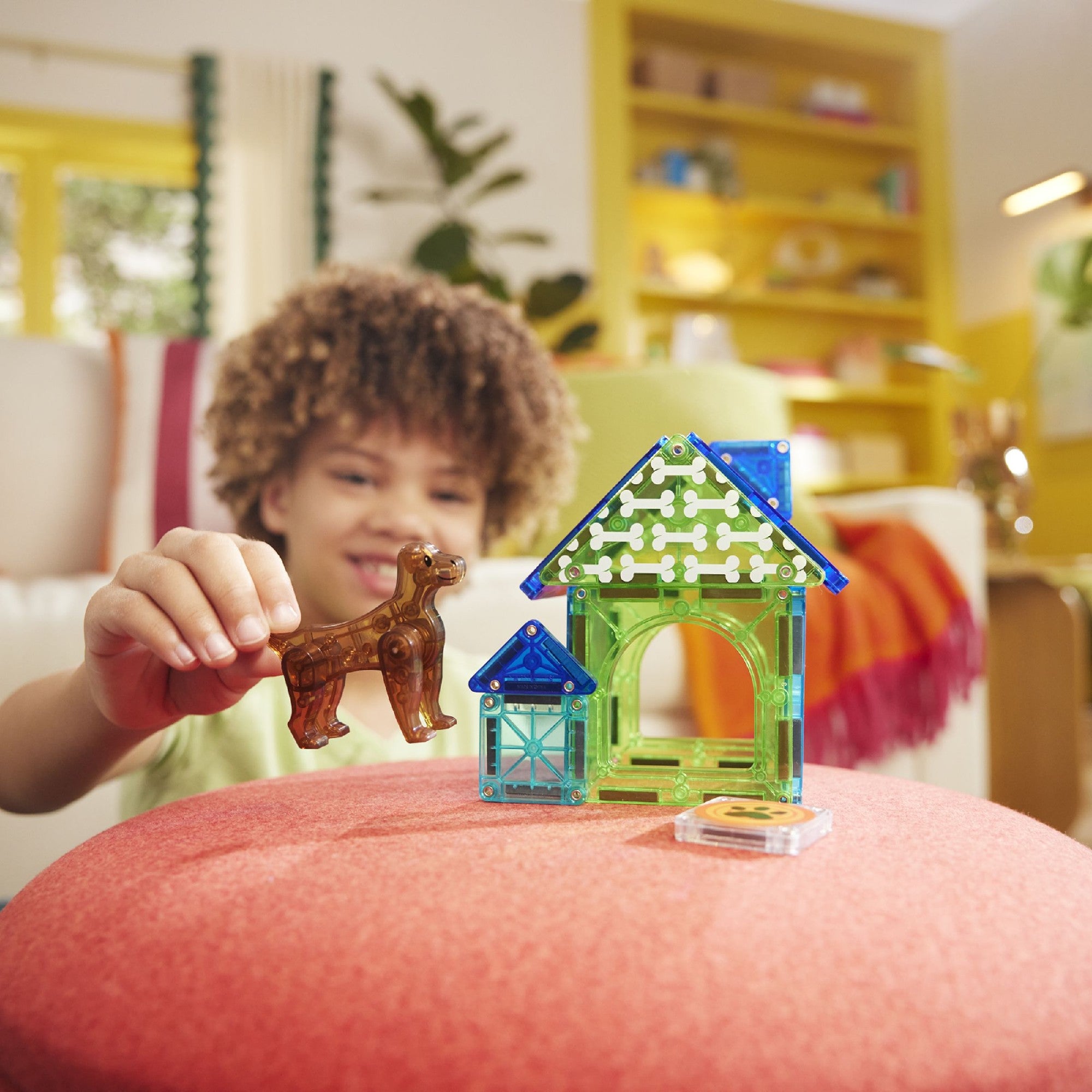 Magna-Tiles Dog House 13 Piece Set