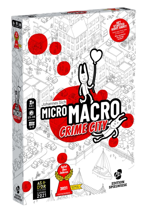 MicroMacro Crime City Board Game