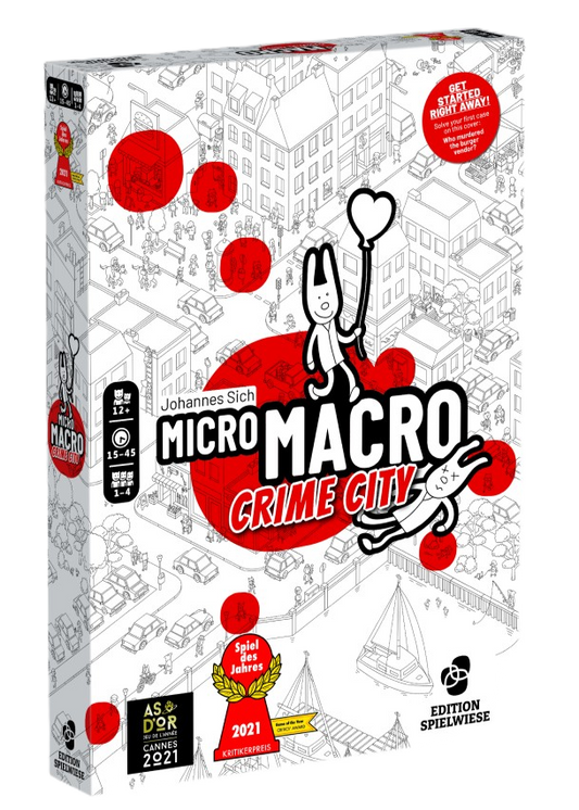 MicroMacro Crime City Board Game