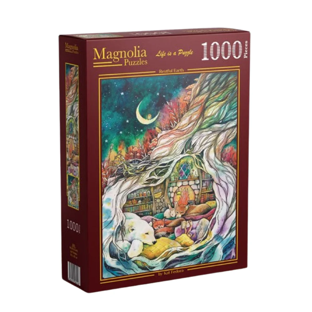 Jigsaw 1000pc Magnolia - 1102 Restful Earth Kat Fedora