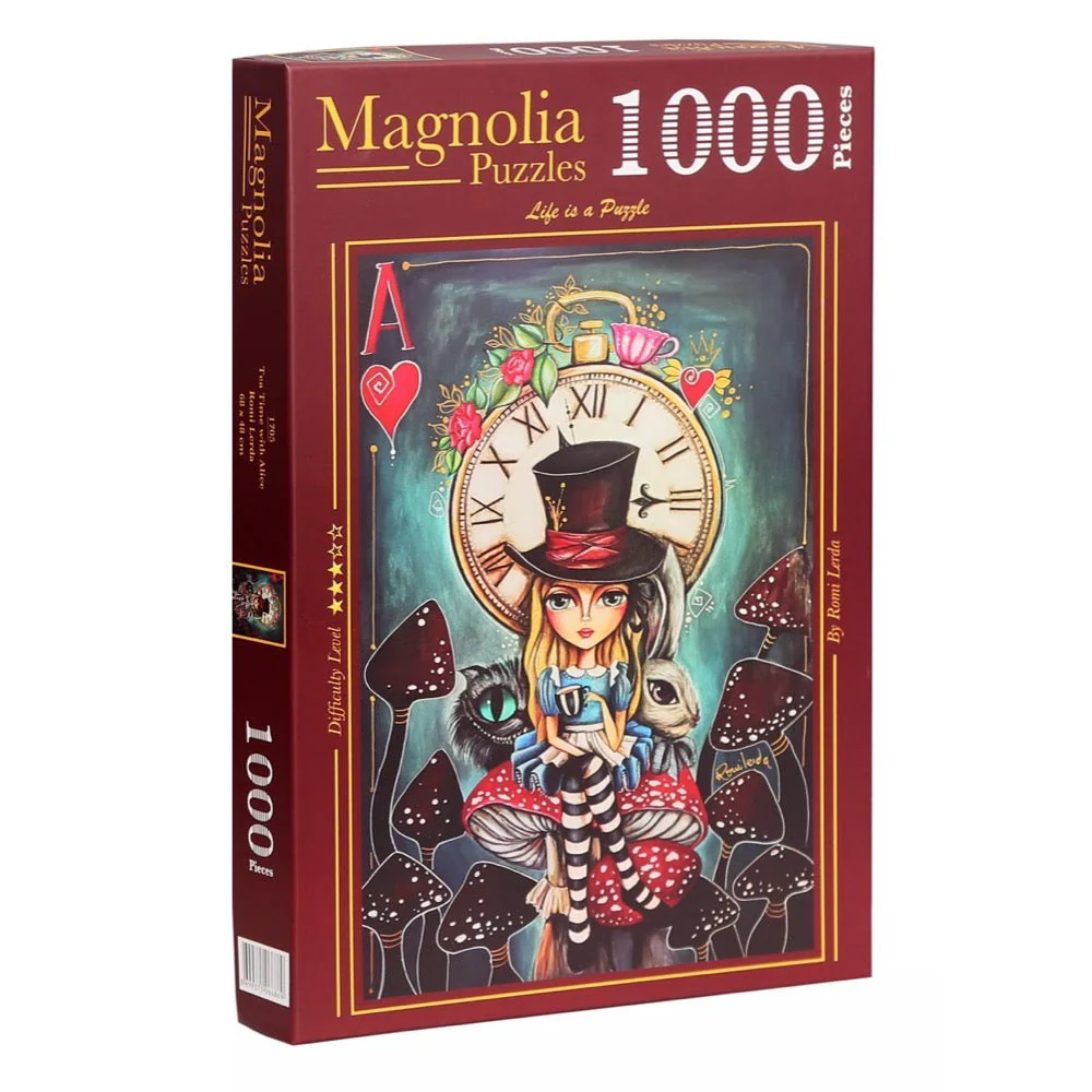Jigsaw 1000pc Magnolia - 1705 Tea Time with Alice Romi Lerda Special Edition