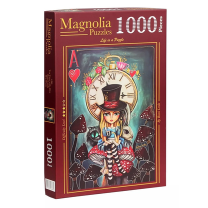 Jigsaw 1000pc Magnolia - 1705 Tea Time with Alice Romi Lerda Special Edition