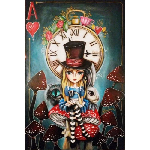Jigsaw 1000pc Magnolia - 1705 Tea Time with Alice Romi Lerda Special Edition