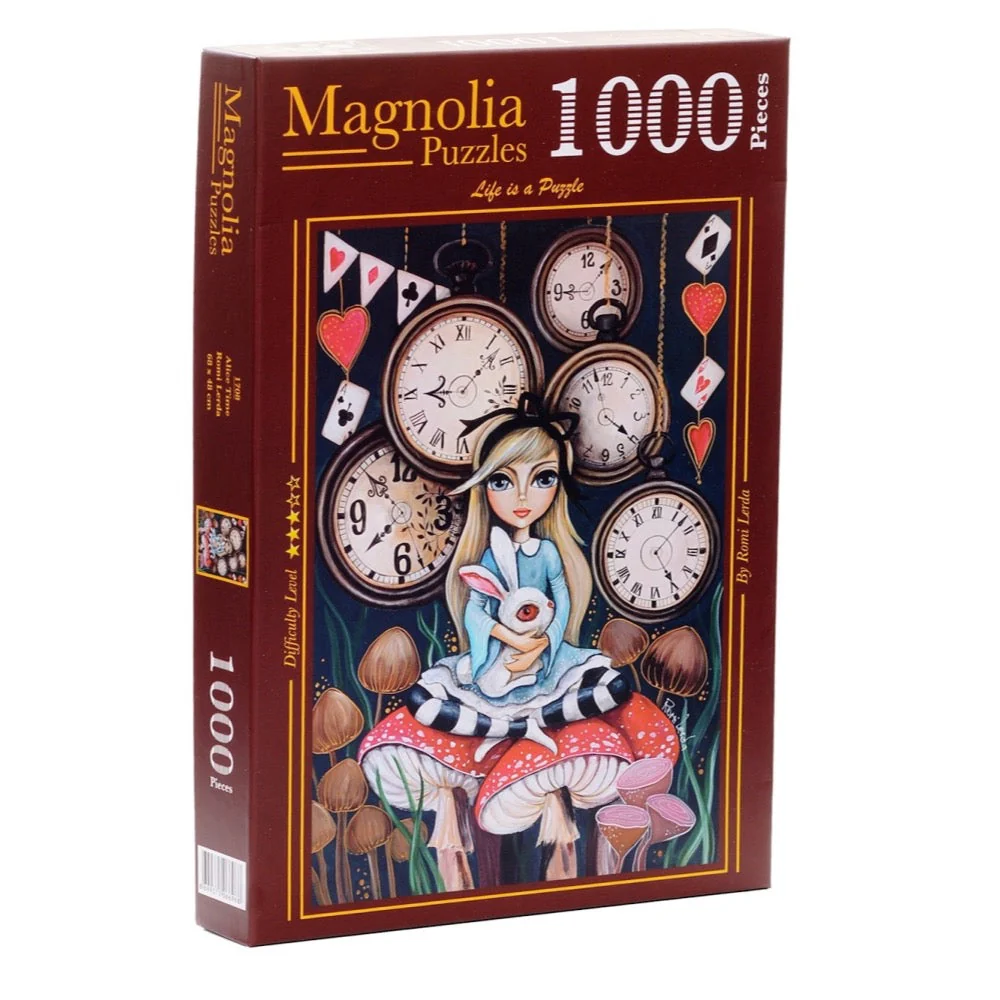 Jigsaw 1000pc Magnolia - 1708 Alice Time Romi Lerda Special Edition