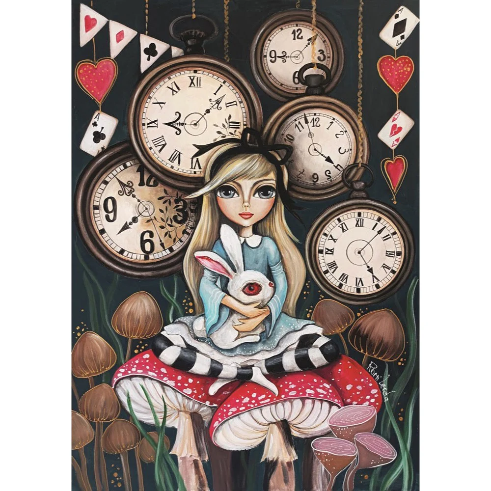 Jigsaw 1000pc Magnolia - 1708 Alice Time Romi Lerda Special Edition