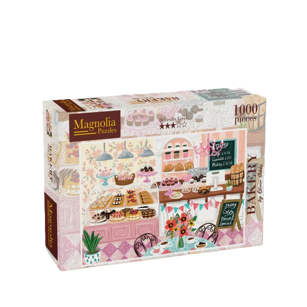 Jigsaw 1000pc Magnolia - 3470 Bakery Olivia Gibbs Special Edition