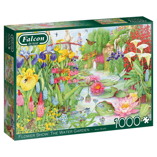 Jigsaw 1000pc Falcon De Luxe - Flower Show Water Garden