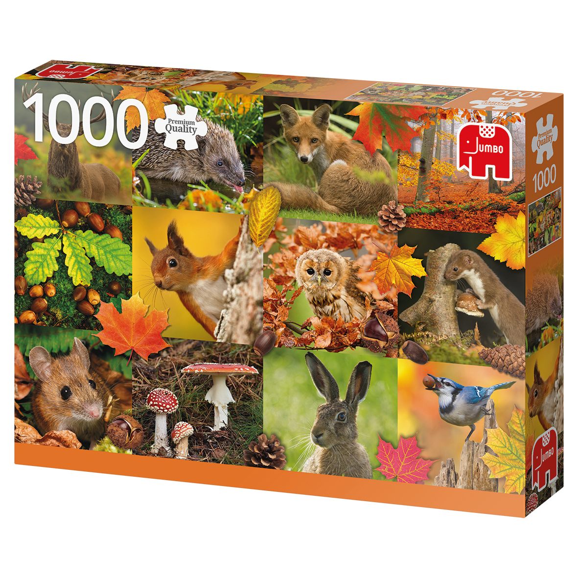 Jigsaw 1000pc - Autumn Animals