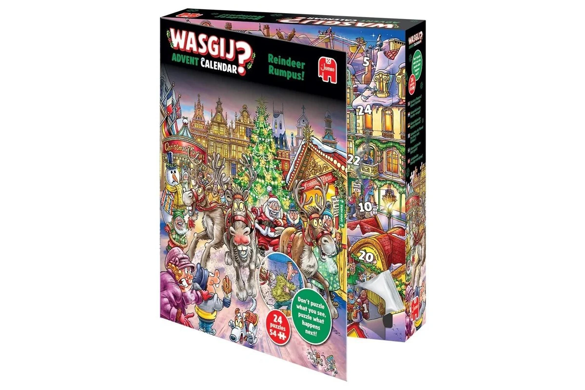 WASGIJ? Christmas Advent Calendar Reindeer Rumpus