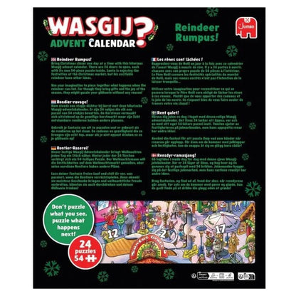 WASGIJ? Christmas Advent Calendar Reindeer Rumpus