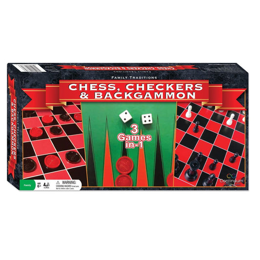 Family Traditions Chess Checkers & Backgammon