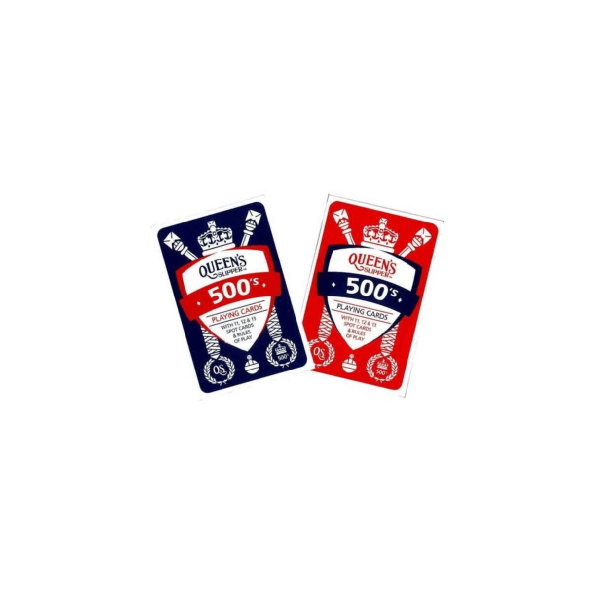 Queen's Slipper 500's Playing Cards