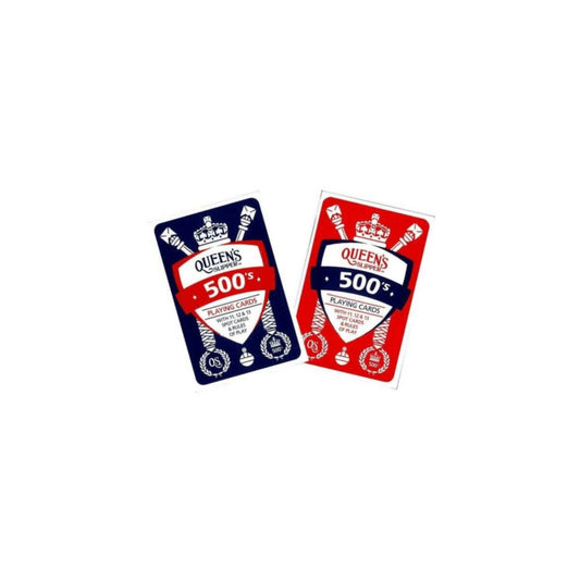 Queen's Slipper 500's Playing Cards