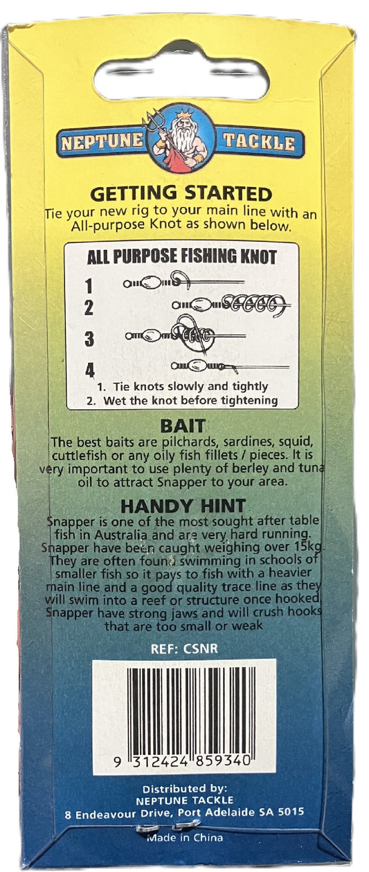 Snapper Rig (Paternoster)