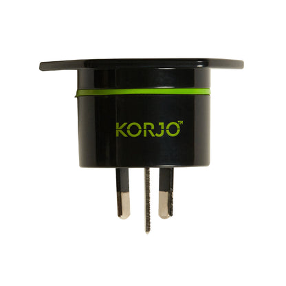 Korjo Adaptor for Australia - From Uk, US plus