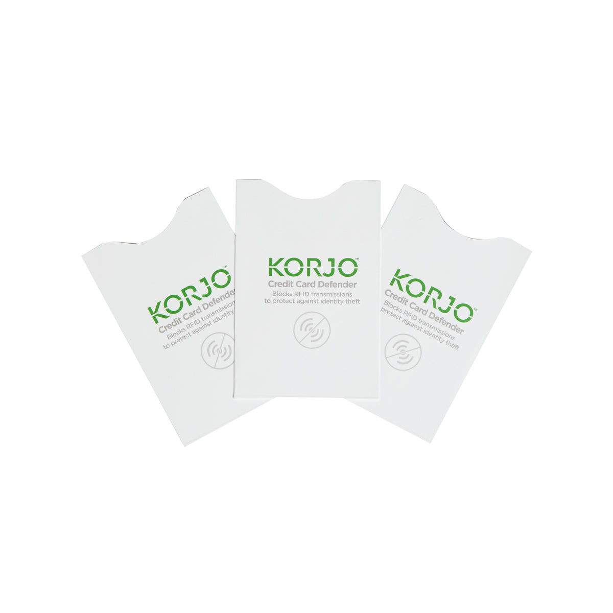 Korjo Credit Card Defender (3 Pack)