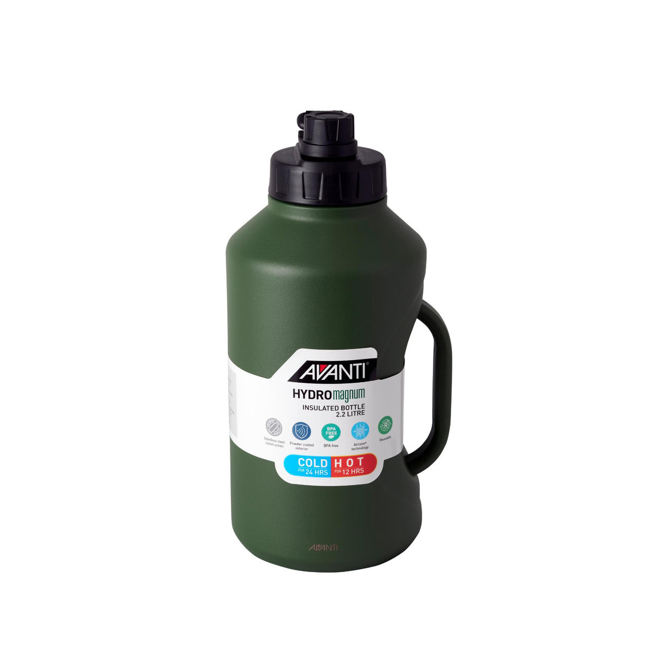 Avanti Hydromagnum Insulated Bottle 2.2L [Clr:Khaki]